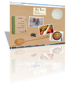 Site Web La table du terroir