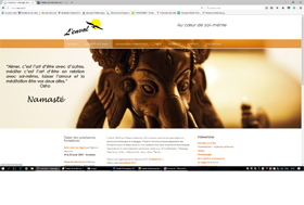 Site web L'envol, Mélanie Henchoz