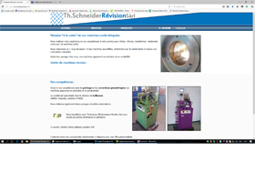 Site web Th. Schneider révision Sàrl